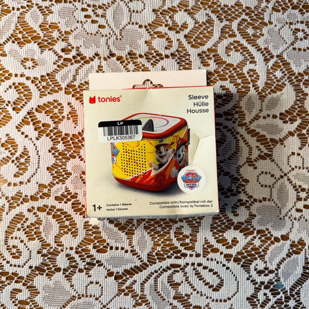Tonies PAW Patrol Toniebox 2 Protective Sleeve Chase Marshall New